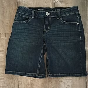 "Simply Vera" VERA WANG Mid Rise Denim Shorts